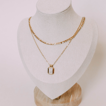 Load image into Gallery viewer, White Onyx Necklace Set