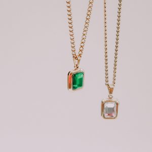 The Trinity Emerald Necklace