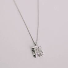 Load image into Gallery viewer, Anora Crystal Necklace - Silver