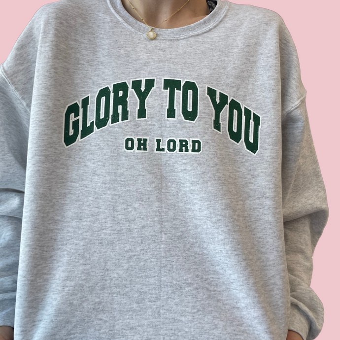Glory To You, Oh Lord Crewneck