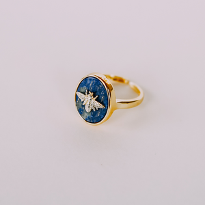 Bee Ring - Blue