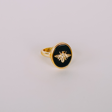 Load image into Gallery viewer, Bee Ring - Black