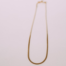 Load image into Gallery viewer, Gold Thin Slink Necklace
