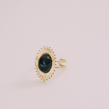 Load image into Gallery viewer, The Ginger Ring - Black Stone