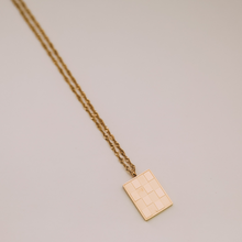 Load image into Gallery viewer, Lauryn Checker Necklace (waterproof)