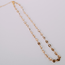 Load image into Gallery viewer, Eyelet Gold Chain Necklace