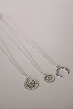 Load image into Gallery viewer, Silver Sun Necklace