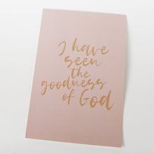 Load image into Gallery viewer, Goodness Of God Print - Pink